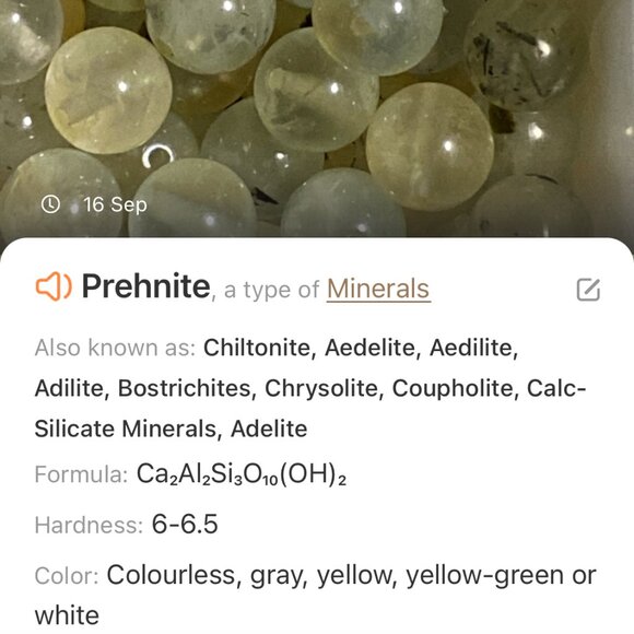 Natural Yellow Green Prehnite Necklace, Bronze Leaf Branch + Genuine Gemstone - Picture 15 of 16